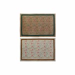 Covor DKD Home Decor 160 x 230 x 0,4 cm Poliester Alb Ikat Boho (2 Unități)