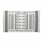 Covor DKD Home Decor Negru Alb Ikat (120 x 180 x 0,7 cm)