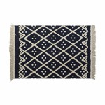 Covor DKD Home Decor Bej Bleumarin 120 x 180 x 0,7 cm
