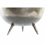 Decorațiune pentru Centrul Mesei DKD Home Decor Auriu* Argintiu Aluminiu 31 x 31 x 19,5 cm (2 Unități)