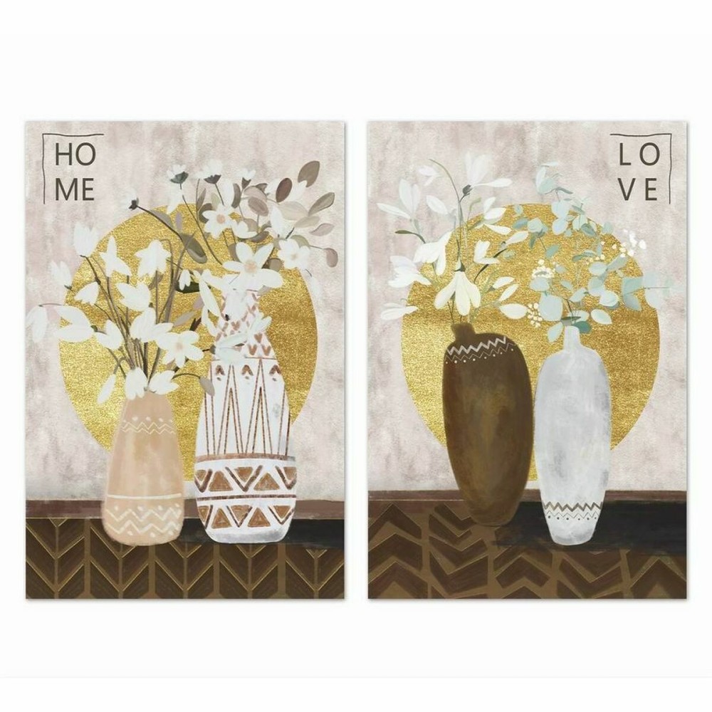 Pânză DKD Home Decor Pin Pânză 40 x 1,8 x 50 cm