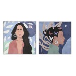 Pânză DKD Home Decor polistiren Pânză 103 x 4,5 x 103 cm