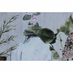 Pânză DKD Home Decor Pânză Lemn MDF 120 x 2,8 x 60 cm