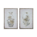 Pânză DKD Home Decor Pânză Lemn MDF 50 x 1,8 x 70 cm