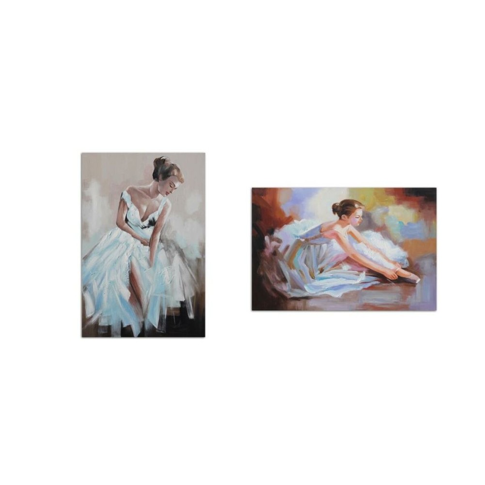 Pânză DKD Home Decor Pânză Lemn MDF 70 x 2,8 x 100 cm