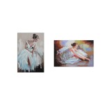 Pânză DKD Home Decor Pânză Lemn MDF 70 x 2,8 x 100 cm