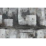 Pânză DKD Home Decor Pânză Lemn MDF 120 x 2,8 x 80 cm