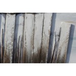 Pânză DKD Home Decor Pânză Lemn MDF 90 x 2,5 x 60 cm