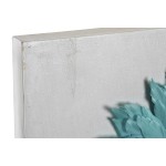 Decorațiune de Perete DKD Home Decor Alb Negru 60 x 6 x 60 cm (2 Unități)