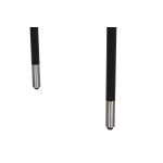 Dulap DKD Home Decor Negru Gri Rășină Os Lemn MDF 75 x 40 x 181 cm