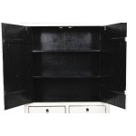 Dulap cu Sertare DKD Home Decor Alb Oriental Lăcuit 102 x 42 x 120 cm