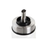 Dispenser pentru Ulei DKD Home Decor 200 ml 6 x 6 x 16,5 cm Transparent Oțel inoxidabil Sticlă borosilicată