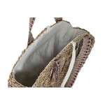 Geanta de umar DKD Home Decor 41 x 10 x 66 cm Maro Portocaliu Verde Iarbă de mare (2 Unități)