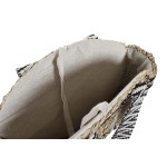 Geanta de umar DKD Home Decor 41 x 10 x 66 cm Maro Portocaliu Verde Iarbă de mare (2 Unități)