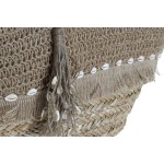 Geantă de Plajă DKD Home Decor 53 x 15 x 51,5 cm Natural Iarbă de mare