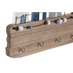 Cuier de perete DKD Home Decor Lemn MDF (34,5 x 1,5 x 21,5 cm)