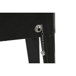 Frigider Portabil DKD Home Decor 74 x 43 x 83 cm Negru Oțel Aluminiu polipropilenă 56 L