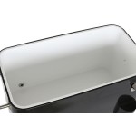 Frigider Portabil DKD Home Decor 74 x 43 x 83 cm Negru Oțel Aluminiu polipropilenă 56 L