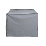 Husă pentru Scaun DKD Home Decor Negru Gri închis 100 x 100 x 80 cm