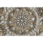 Geantă Damă DKD Home Decor Negru Bej Natural 36 x 12 x 36 cm (2 Unități)