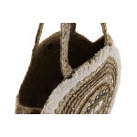 Geantă Damă DKD Home Decor Negru Bej Natural 36 x 12 x 36 cm (2 Unități)