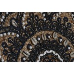 Geantă Damă DKD Home Decor Albastru Negru Natural 36 x 12 x 36 cm (2 Unități)