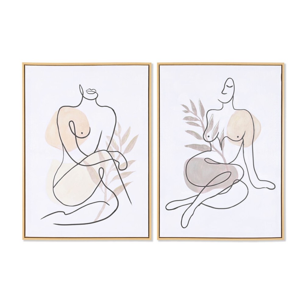 Pânză DKD Home Decor polistiren Pânză 50 x 3,5 x 70 cm