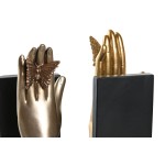 Zarážka DKD Home Decor 22 x 8,5 x 17 cm Rășină (2 Unități)