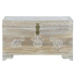 Cufăr DKD Home Decor Lemn de mango Lemn MDF 78 x 43 x 45 cm