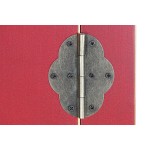 Dulap DKD Home Decor 85,5 x 50,5 x 186,2 cm Brad Roșu Lemn MDF