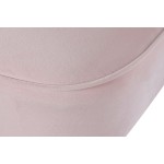 Fotoliu DKD Home Decor Negru Roz deschis Lemn 60 x 70 x 78 cm