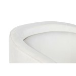 Fotoliu DKD Home Decor Alb Natural Lemn 91 x 80 x 78 cm