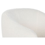 Fotoliu DKD Home Decor Alb Natural Lemn 70 x 70 x 80 cm