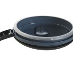 Cutie pentru Prânz DKD Home Decor Albastru Alb Gri închis Oțel inoxidabil polipropilenă 1,5 L (2 Unități)