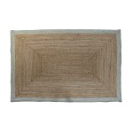 Covor DKD Home Decor Verde Maro Deschis Natural Scandi 160 x 230 x 1 cm