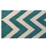 Covor DKD Home Decor 160 x 230 x 2 cm Poliester Zig-Zag Bicolor