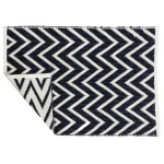 Covor DKD Home Decor Zig-Zag Bicolor Urban (120 x 180 x 1 cm)