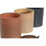 Lumânare Parfumată DKD Home Decor Tropical 270 g (3 Unități)