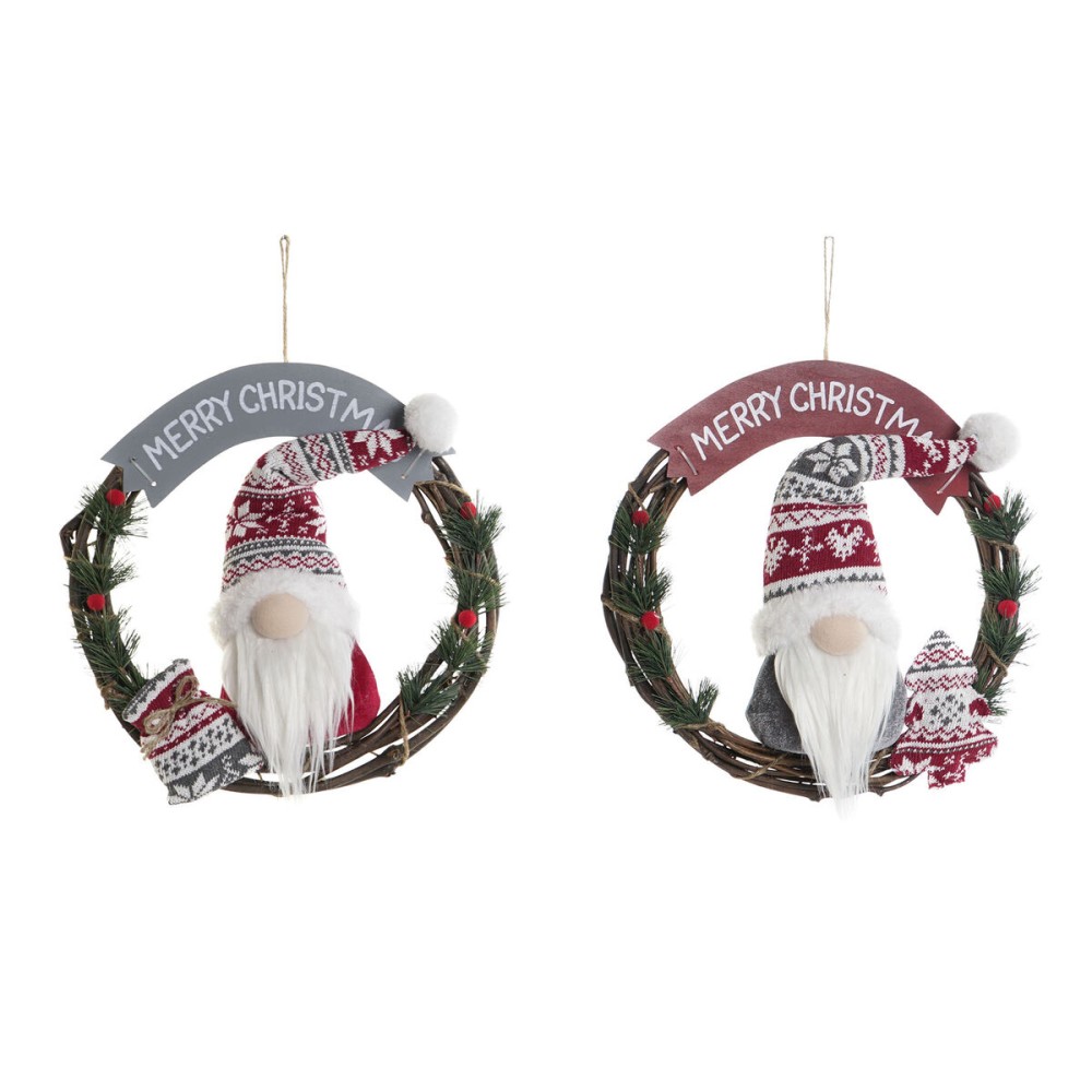 Decorațiune Suspendată DKD Home Decor Multicolor 35 x 9 x 35 cm (2 Unități)