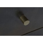 Dulap DKD Home Decor 100 x 40 x 175 cm Negru Metal Salcâm