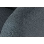 Fotoliu DKD Home Decor Albastru Negru Auriu* Spumă Lemn Metal 81 x 75 x 73 cm