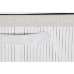 Dulap cu Sertare DKD Home Decor Alb Bambus Lemn de paulownia 42 x 32 x 98 cm