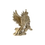 Figură Decorativă Home ESPRIT Auriu* Leu 20 x 10,5 x 17,5 cm 29 x 13 x 25 cm (2 Unități)