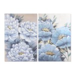 Pânză Home ESPRIT Pânză Lemn MDF 80 x 3 x 120 cm