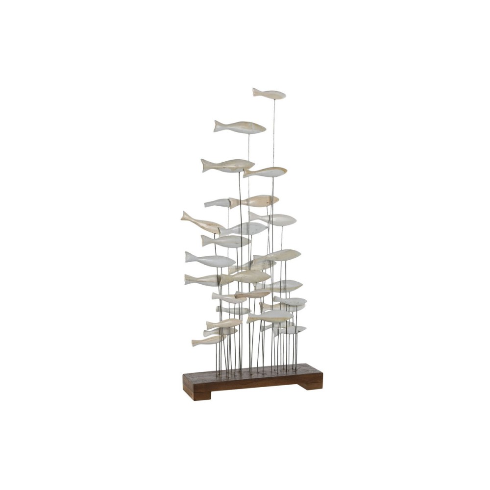 Figură Decorativă Home ESPRIT Alb Maro Spirale 45 x 15 x 100 cm