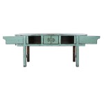 Console Home ESPRIT Turquoise Lemn de ulm 170 x 49 x 88 cm