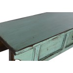 Console Home ESPRIT Turquoise Lemn de ulm 170 x 49 x 88 cm