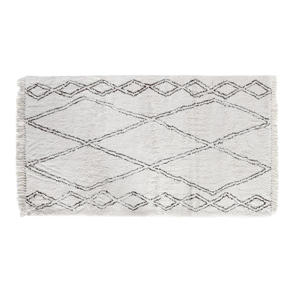 Covor Home ESPRIT Negru Bej Boho 175 x 100 x 3 cm