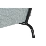 Fotoliu Home ESPRIT Negru Verde Metal 66 x 71 x 77 cm