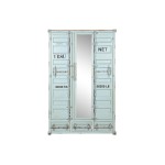 Dulap Home ESPRIT Turquoise Albastru celest 112 x 46 x 174 cm